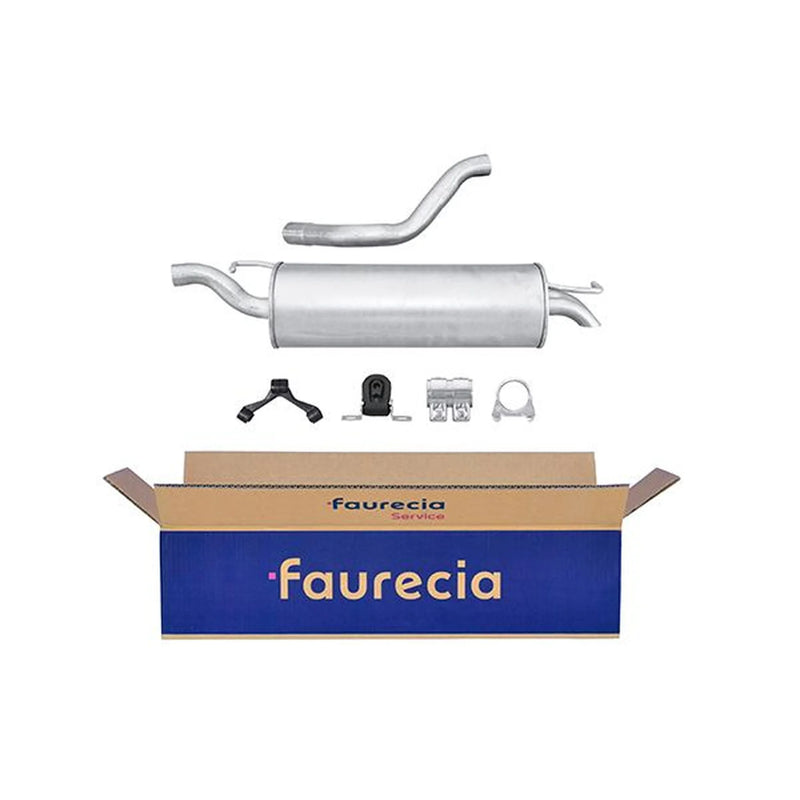 Hella End Silencer Rear fits Audi A3 1996-2003 1.6