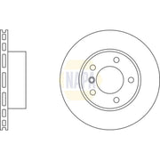 NAPA Front Brake Vented Discs & Pads fits BMW 1 2004-2011