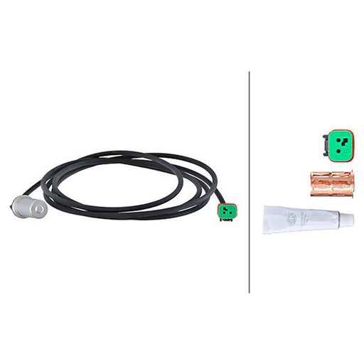 Hella ABS Wheel Speed Sensor Rear Left fits Renault Trucks C 2013 on