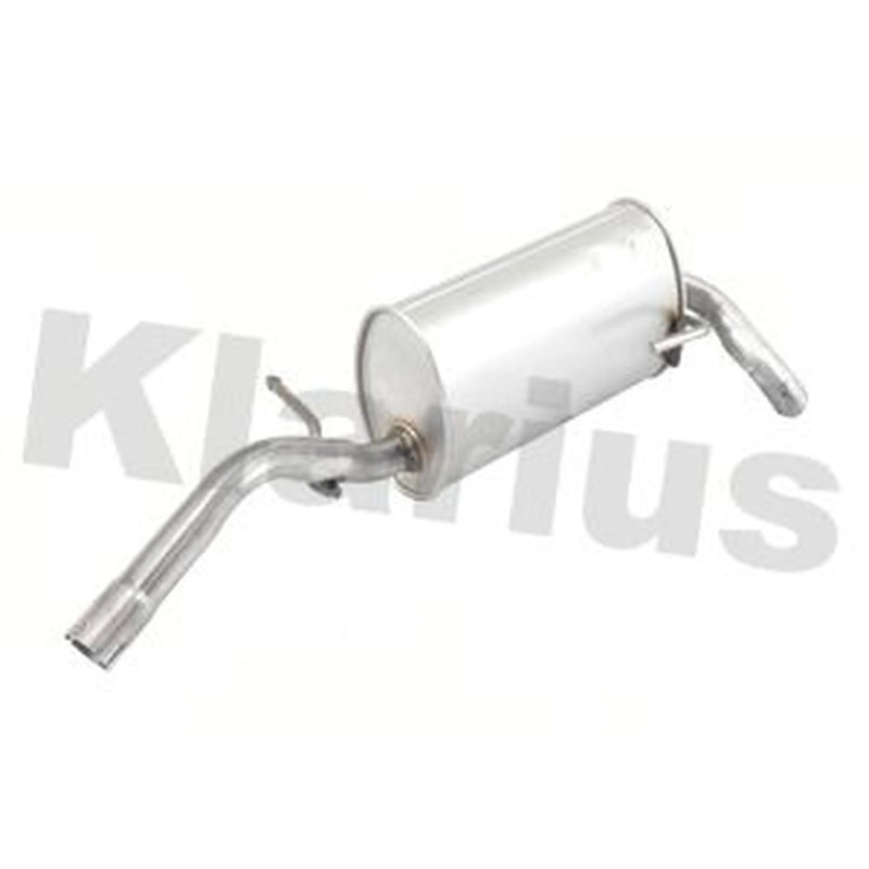 Klarius Box With Tail Pipe Rear fits Seat Arosa 1997-2004 1.0 1.4