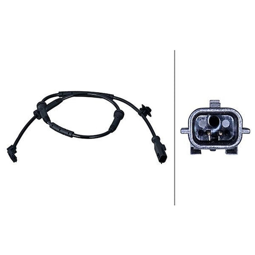 Hella ABS Wheel Speed Sensor Front fits Mercedes-Benz Citan Dualiner 2012-2021