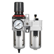 Sealey Air Filter/Regulator/Lubricator High Flow SA4001 Sealey - Dynamic Drive