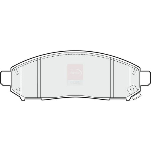 Apec Front Brake Pad Set PD3623