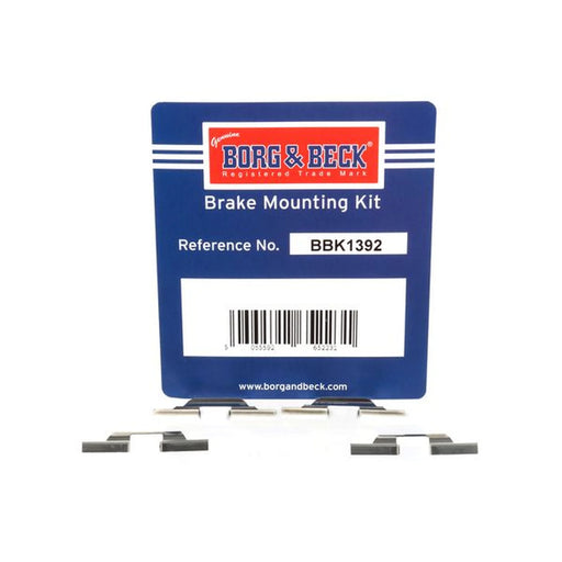 Borg & Beck Brake Pad Accessory Fitting Kit Rear BBK1392