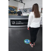 Laser Laser Tools Floor Sticker 2m Distancing 6pc x 2 61701 Laser - Dynamic Drive