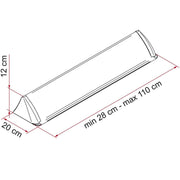 Fiamma Spoiler Universal (06289-01-) Fiamma - Dynamic Drive