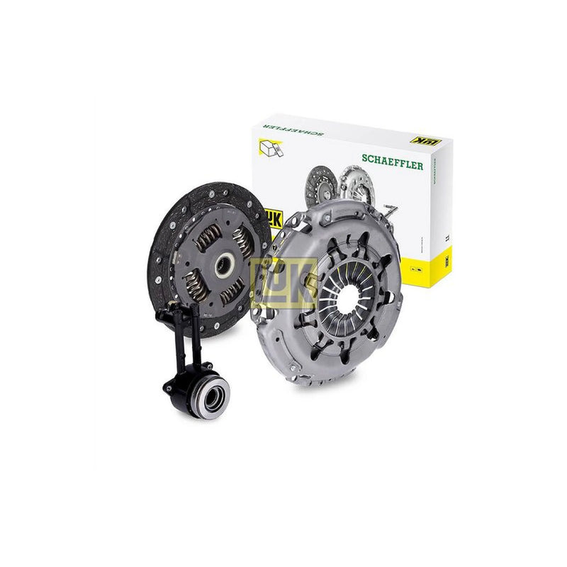 LuK Clutch Kit Set 3pc fits Ford Fiesta V 2001-2010 1.4