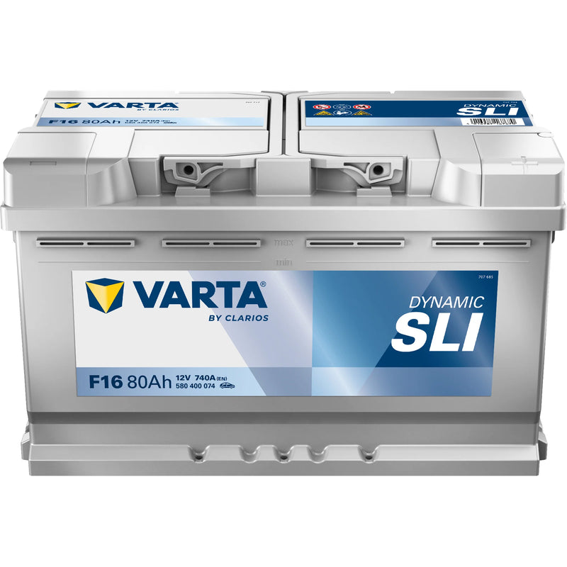 VARTA Dynamic SLI Car Battery 12V 80Ah 740A