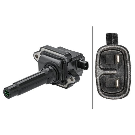 Hella Ignition Coil Pack fits Kia Retona Closed Off-Road Vehicle 2000-2001 2.0