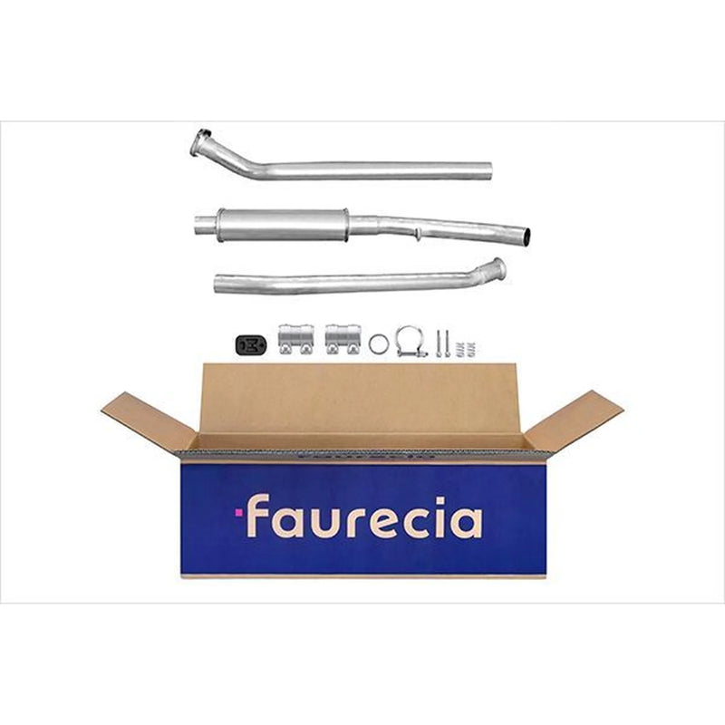 Hella Middle Silencer fits Citroën Berlingo First 1996-2011 1.1 1.4 1.6
