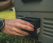 Outwell Arctic Frost 55 Coolbox Black & Grey Outwell - Dynamic Drive
