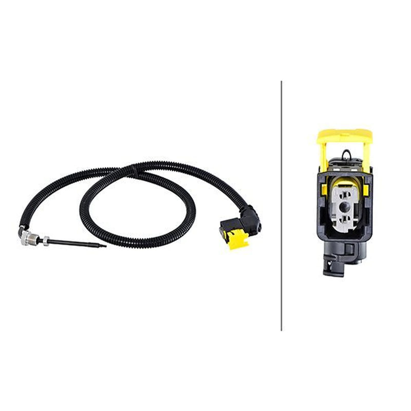 Hella Exhaust Gas Temperature Sensor fits Mercedes-Benz Actros MP4 / MP5 2011 on