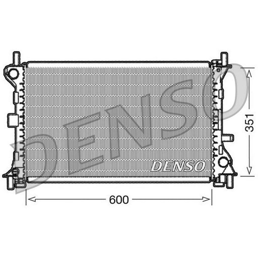 Denso Engine Radiator fits Ford Focus I 1998-2005 1.8 2.0
