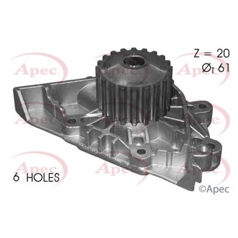 Apec Engine Cooling Water Pump fits Citroën C4 2004-2010 2.0