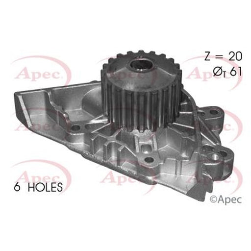 Apec Engine Cooling Water Pump fits Citroën C4 2004-2010 2.0