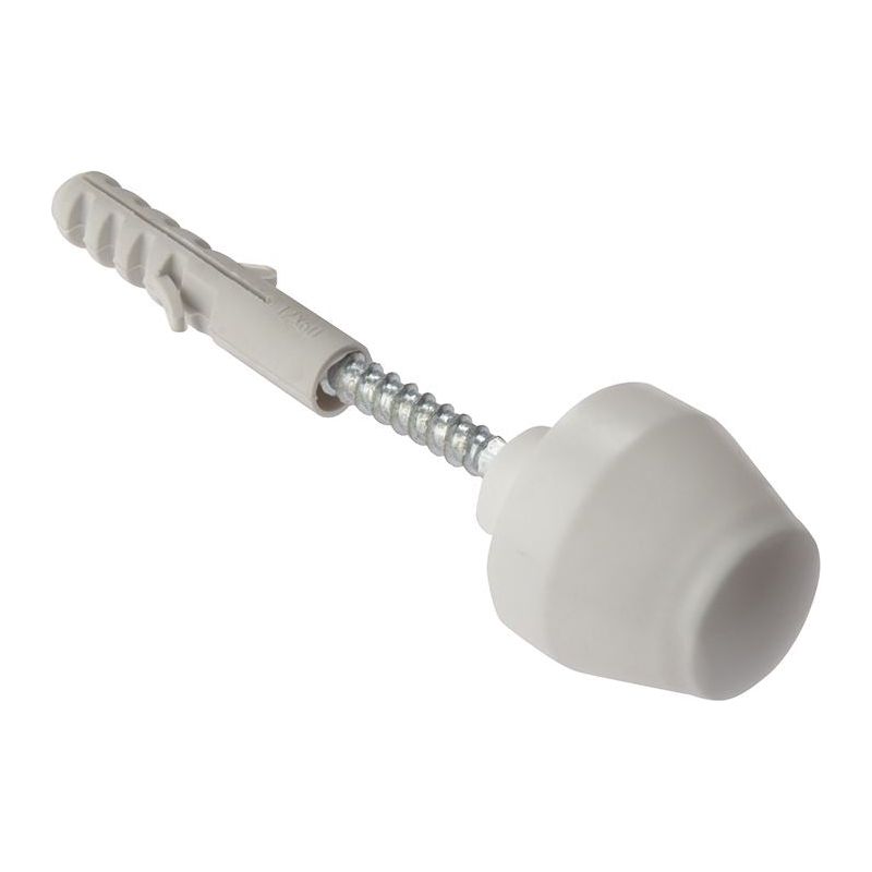 Forgefix Sanitary Ware Fixing White Cap M8 x 100mm 1 Pair ForgeFix - Dynamic Drive
