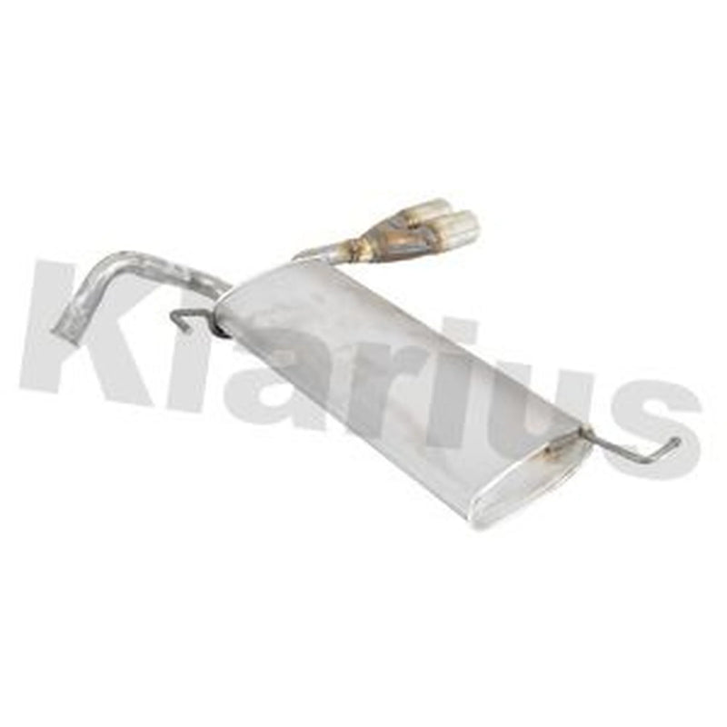 Klarius Box With Tail Pipe Rear fits Kia Picanto II 2011-2017 1.0