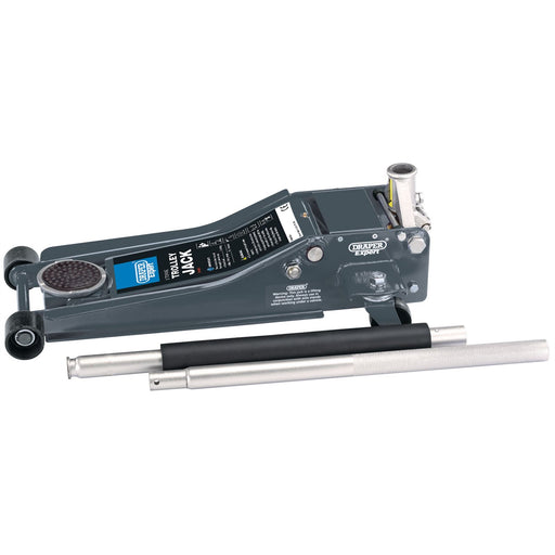 Draper Expert Professional Low Profile Garage Trolley Jack, 2 Tonne 31481 Draper - Dynamic Drive