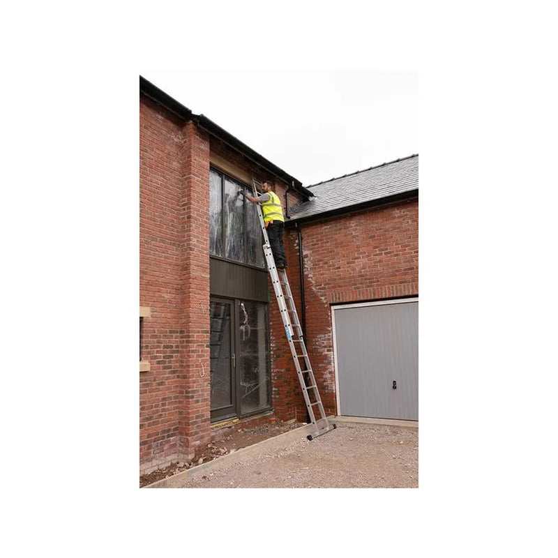 Zarges Everest Square-Rung Extension Ladder 2-Part 2 x 12 - 4021226