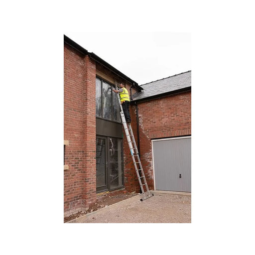Zarges Everest Square-Rung Extension Ladder 2-Part 2 x 12 - 4021226