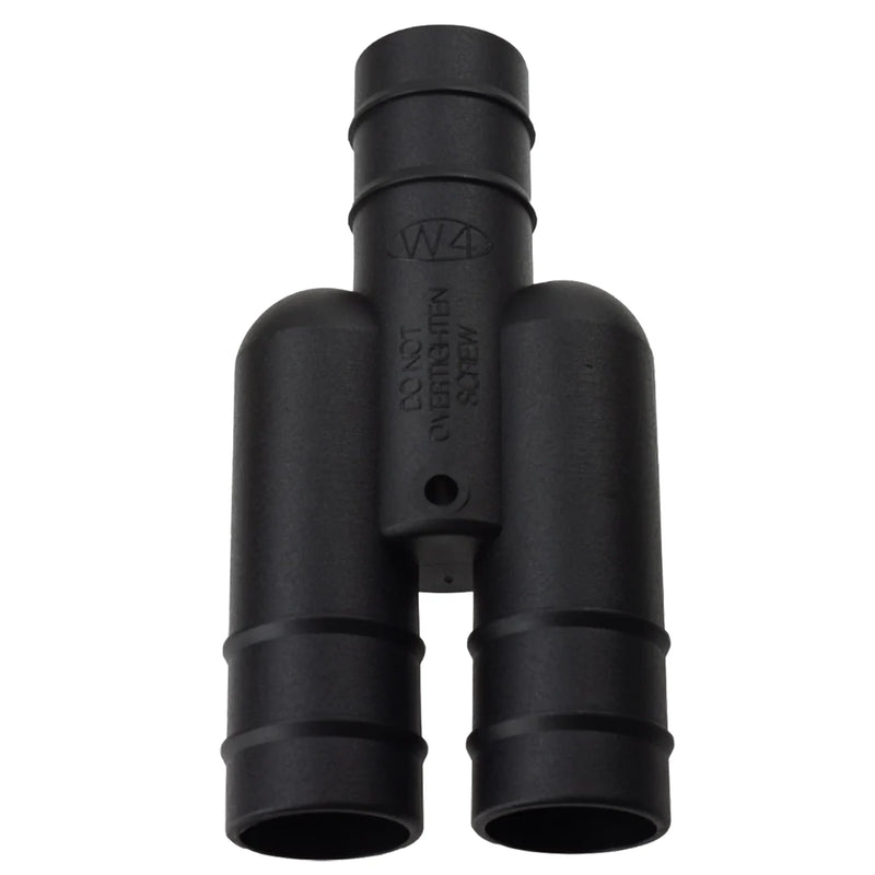 W4 Y Hose Connector 28.5mm for Caravan Waste Pipes