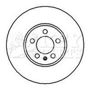Key Parts Front & Rear Brake Discs & Pads fits VW Golf 1997-2006 1.8 1.9 2.3