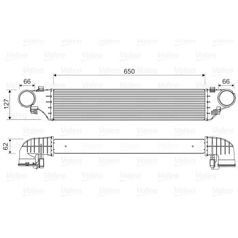 Valeo Intercooler (Charge Air Cooler) 818552