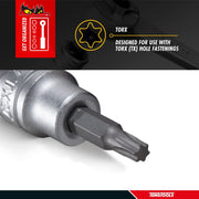 Teng Tools 1/4" TX Bit Socket TX40 Teng Tools - Dynamic Drive