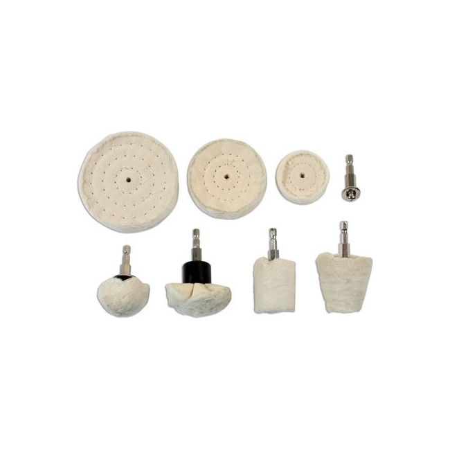 Laser Surface Polishing Set 8pc 7630 Laser - Dynamic Drive