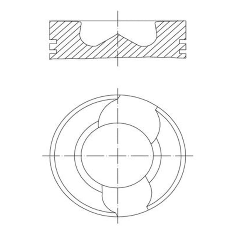 Mahle Piston Cylinder Bore = 128mm