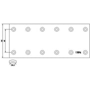 DON Don Cv Brake Lining Set fits Iveco Daily II 1991-1999