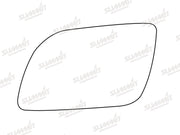 Summit Heated Base Plate With Standard Mirror Glass fits VW Polo 02 to 05 LHS Summit - Bars 4 Cars
