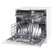 Baridi Tabletop Dishwasher 8 Place Settings 8L Capacity - White DH86 Baridi - Dynamic Drive