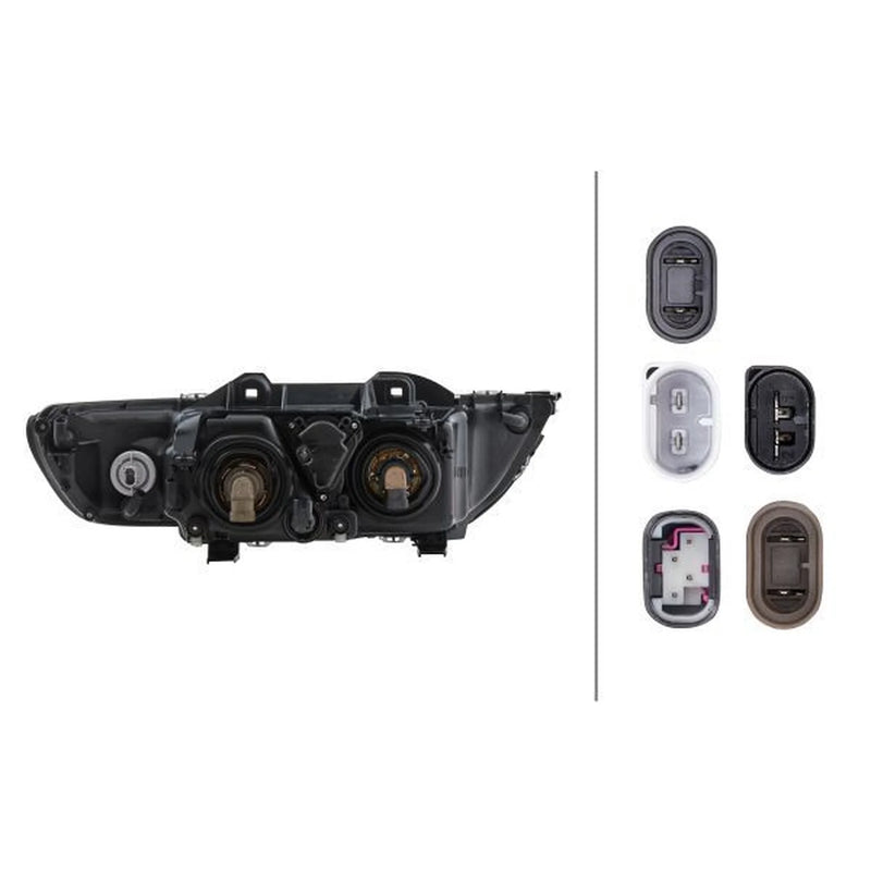 Hella Headlight Headlamp H7/H7 Right fits BMW 5 1995-2004