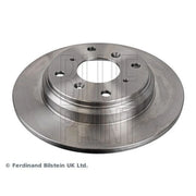 Blue Print 2 x Solid Rear Brake Discs ADH24337-x2