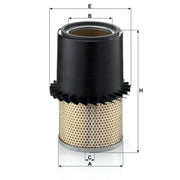 MANN-FILTER Engine Air Filter fits Daf 45 1991-2000