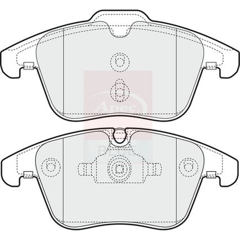 Apec Front Brake Pad Set PD3233
