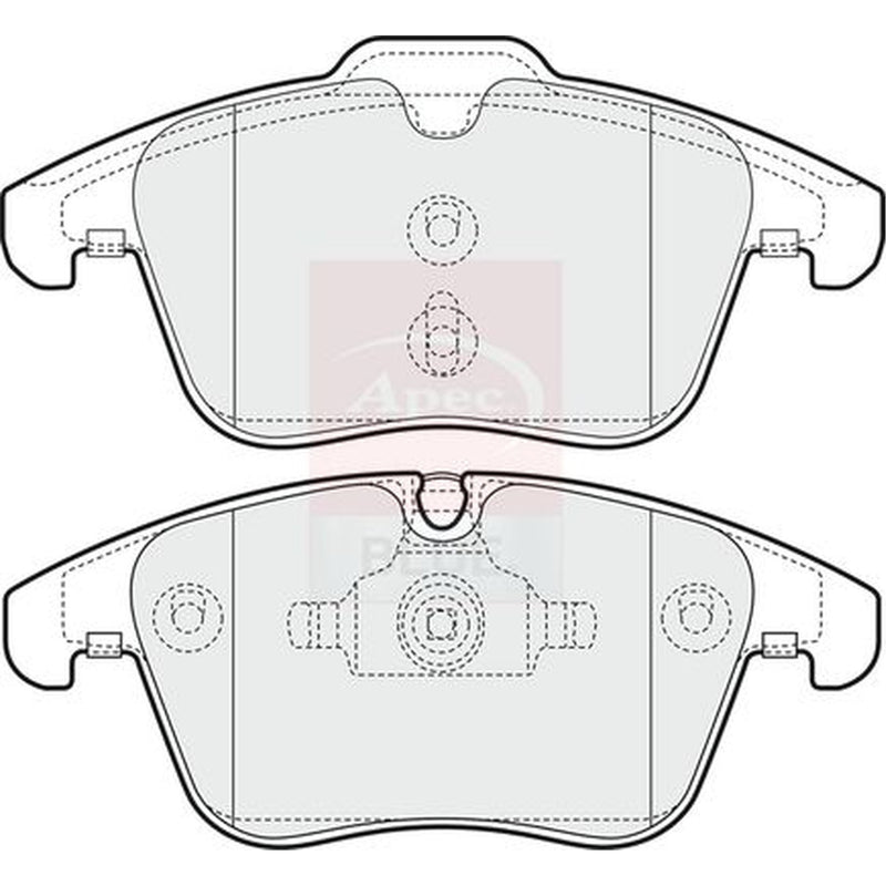 Apec Front & Rear Brake Discs & Pads fits Land Rover Freelander 2 2006-2014