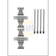 NAPA Brake Pad Accessory Fitting Kit Front fits Mercedes-Benz C-Class 2000-2007