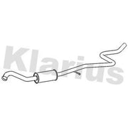 Klarius Box With Centre Pipe Centre fits Ford Fiesta VII 2017-2018 1.0
