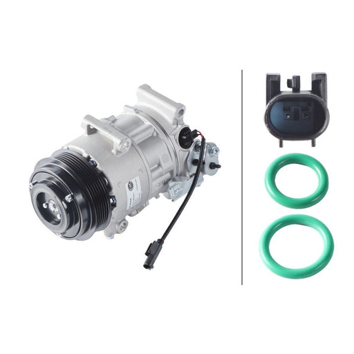 Hella Air Conditioning Compressor fits Mercedes-Benz A-Class 2004-2012