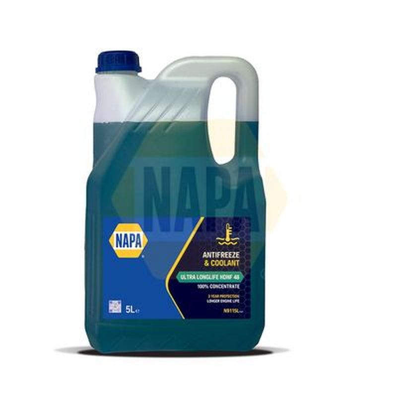 NAPA Antifreeze 5 Litres thin (low-viscosity) fits Abarth 124 Spider 2016 on 1.4