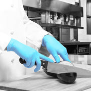 5x Bodyguards GL895 Powder Free Blue Nitrile Disposable Gloves Small Box of 100 Bodyguard - Dynamic Drive