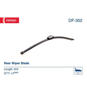 Denso Front & Rear Wiper Blade Set fits VW Touran 2003-2010 1.4 1.6 1.9 2.0