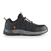 Scruffs Argon Safety Trainers Black Size 10.5 / 45 Scruffs - Dynamic Drive