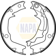 NAPA Parking Brake Shoe Set fits Hyundai Getz 2002-2010 1.4 1.5 1.6