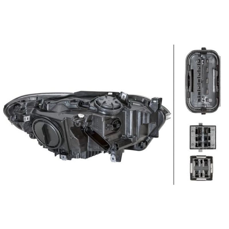 Hella Headlight Headlamp PY21W Left fits BMW 1 Sports Hatch 2011-2019