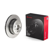 Brembo 2 x Internally Vented Brake Discs fits BMW 5 2004-2010