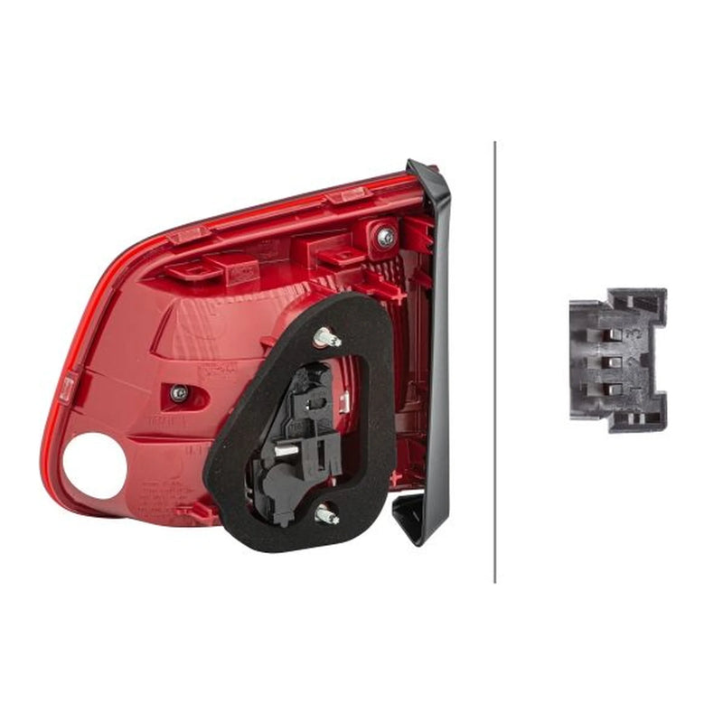 Hella Tail Light / Lamp W16W Left fits VW Tiguan 2007-2018 1.4 2.0