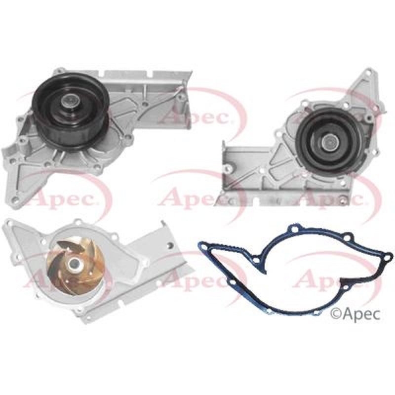 Apec Engine Cooling Water Pump fits Audi A4 B6 2000-2005 3.0